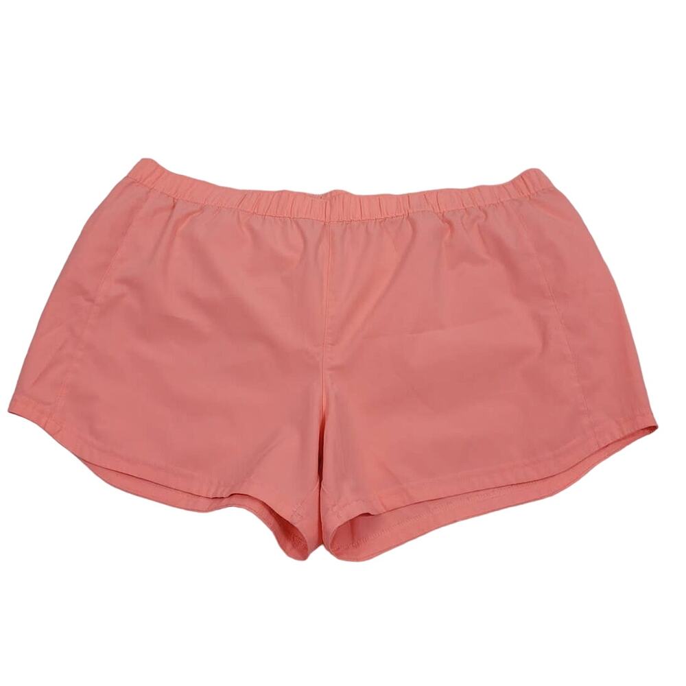 Columbia Women's Rip Stop Hiking Casual Shorts Orange XXL